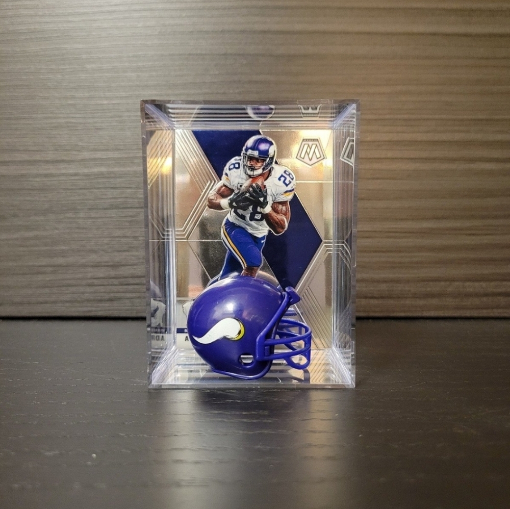 Adrian Peterson Minnesota Vikings Football Helmet Sports Box